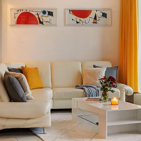 Апартаменты Strand-penthouse, 128 Qm, Maisonette, Parkplatz Вильгельмсхафен