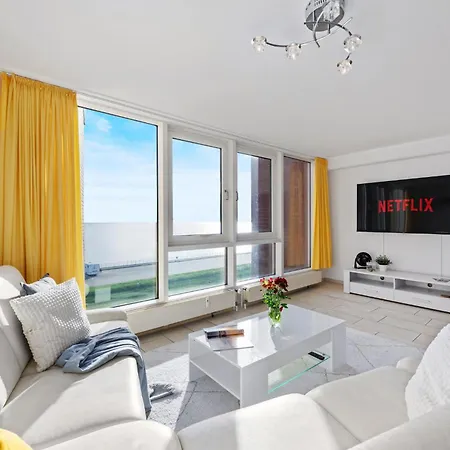 Apartmán Strand-penthouse, 128 Qm, Maisonette, Parkplatz Wilhelmshaven