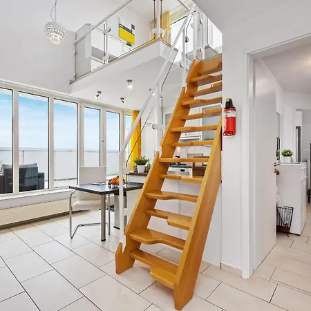 Strand-penthouse, 128 Qm, Maisonette, Parkplatz