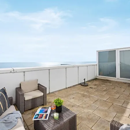 Strand-penthouse, 128 Qm, Maisonette, Parkplatz Apartmán *