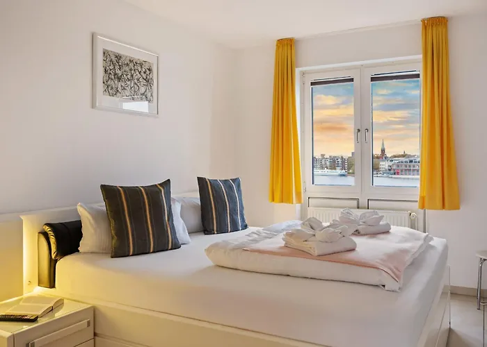 公寓 Strand-penthouse, 128 Qm, Maisonette, Parkplatz