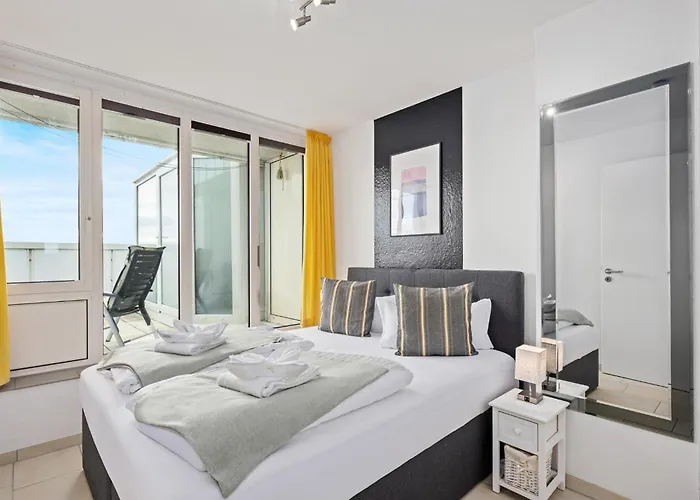 Strand-penthouse, 128 Qm, Maisonette, Parkplatz *