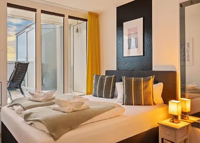 公寓 Strand-penthouse, 128 Qm, Maisonette, Parkplatz *