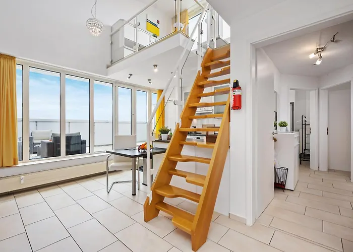 Strand-penthouse, 128 Qm, Maisonette, Parkplatz